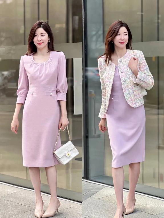 春天穿裙子怎么搭配才时髦,春天的裙子这样穿美绝了