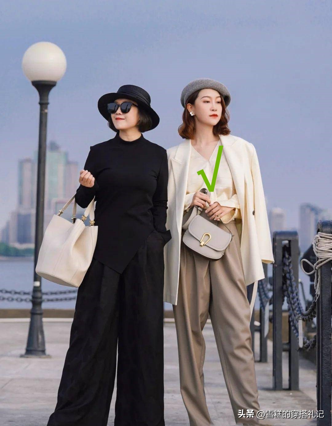 秋冬女款微喇裤百搭时尚洋气,百搭经典修饰腿型的女裤冬