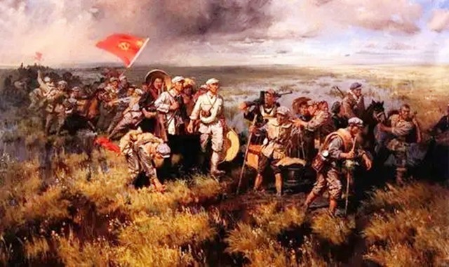 1934年长征前，陈毅找到*德朱**：我还要指挥作战，请不要把我留下