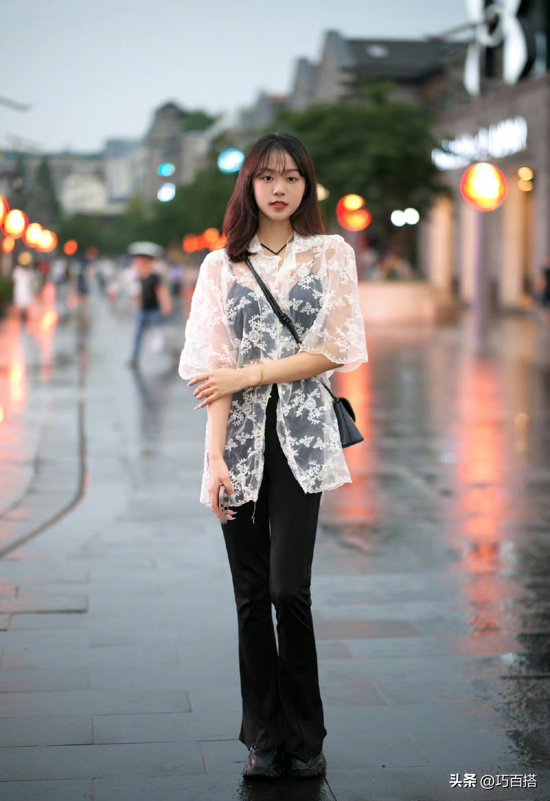 黑白配才是今冬最高级的打扮,黑白配日常