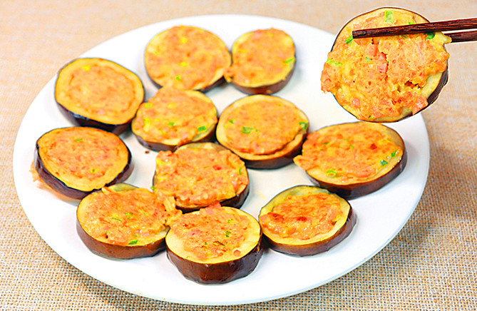 素烧圆茄子不过油的家常做法,茄子的10种做法肉末