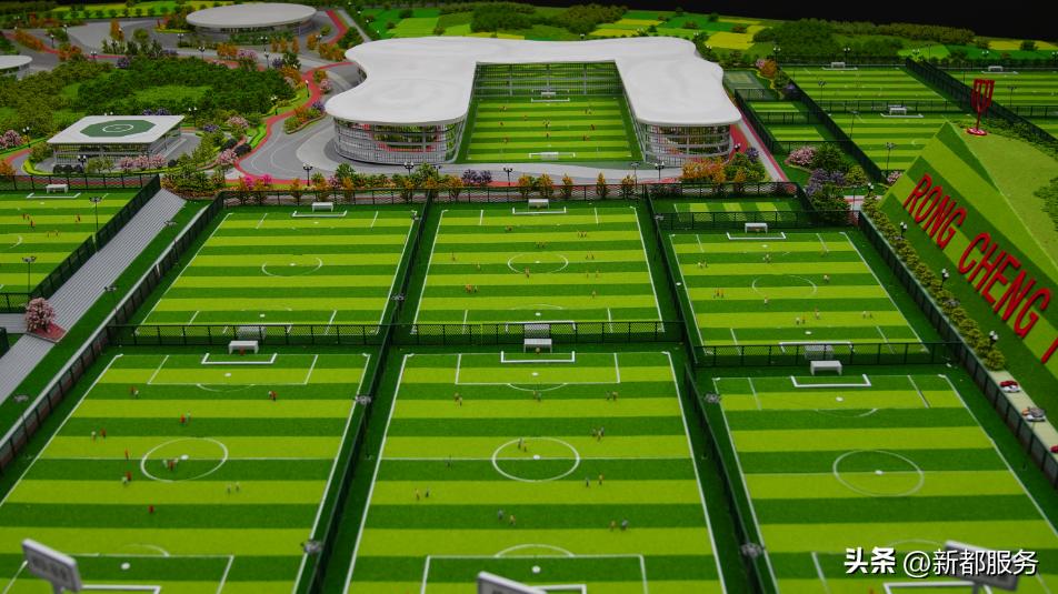 新都木兰兴城足球公园建设进度,成都四德公园足球场
