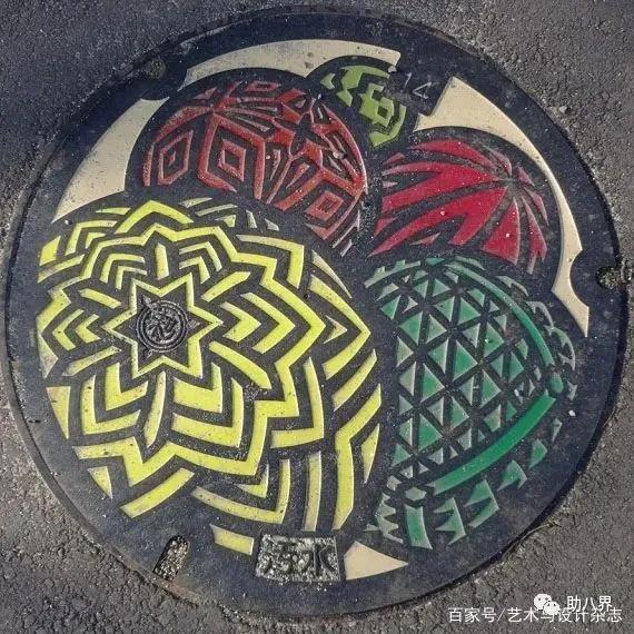 日本景观井盖,日本小井盖