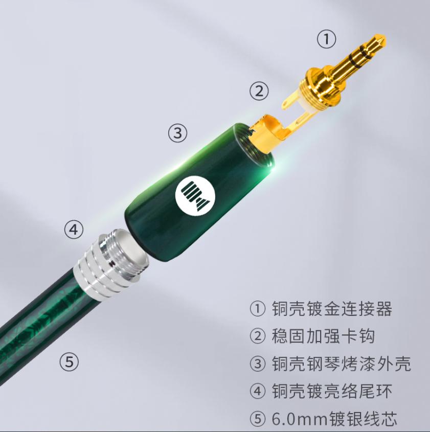 开博尔纯银音频话筒线,开博尔数字光纤音频线