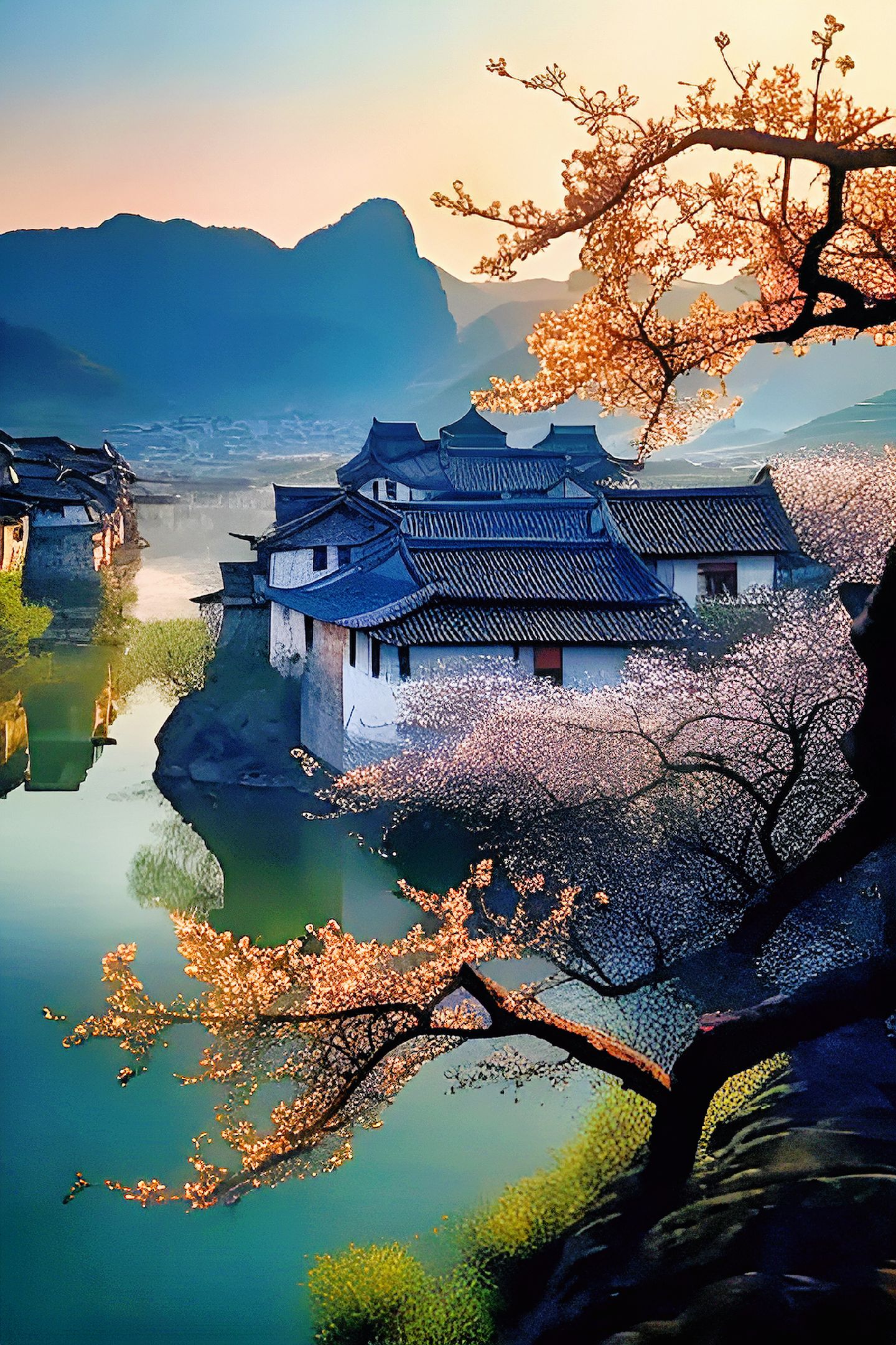 待到春暖花开时与你共赏繁花似锦,赏春天美景看花开花落