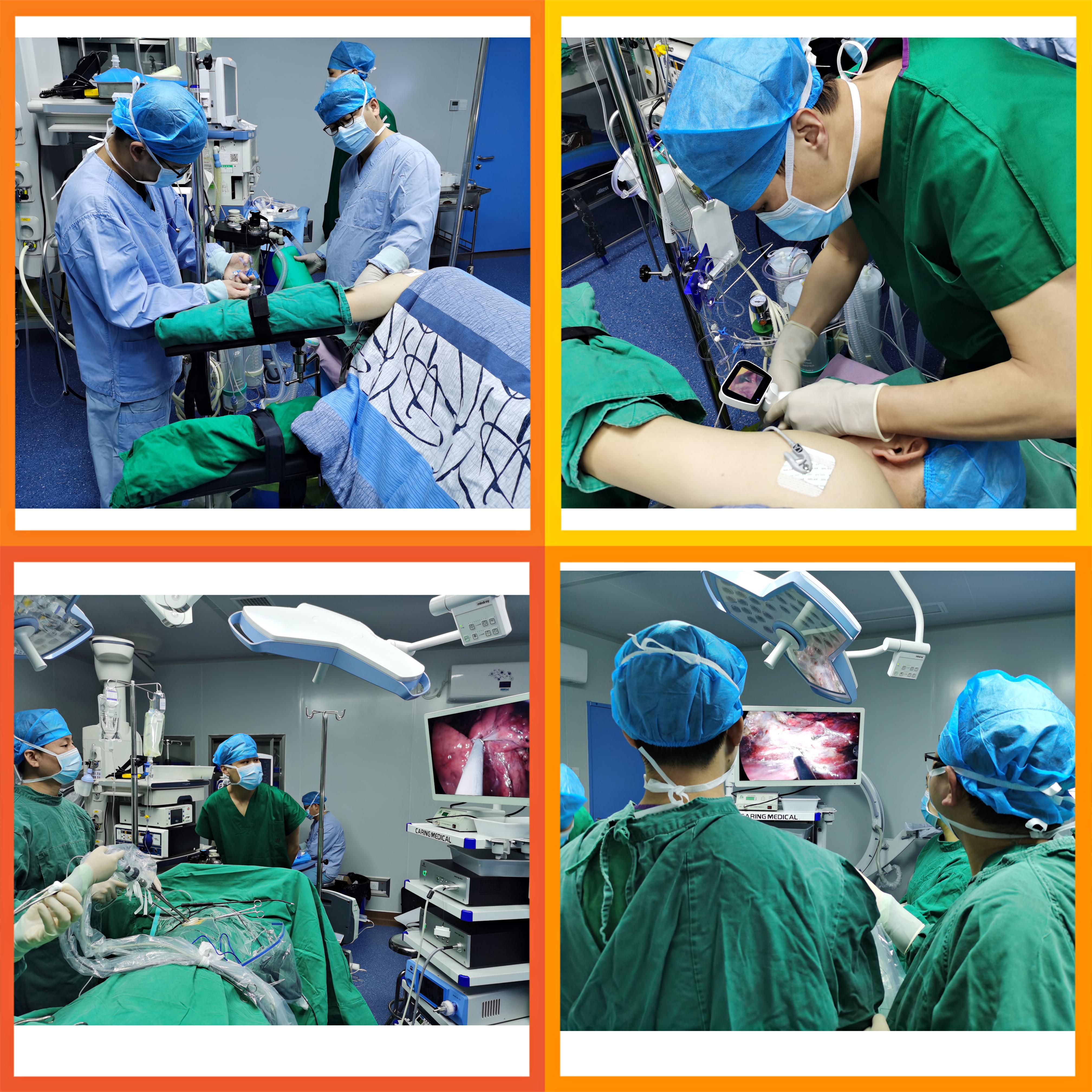 株洲市中心医院田心院区首例微创单孔胸腔镜患者术后三天痊愈出院