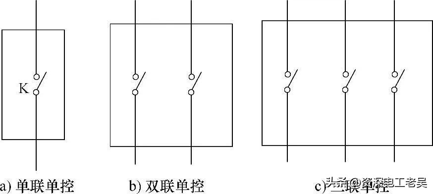 双控开关当单控开关怎么接线,双控开关当单控开关使用怎么接线
