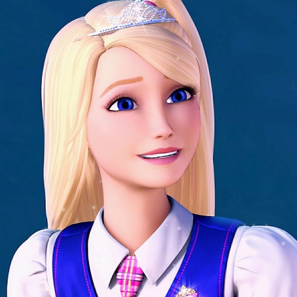 芭比公主头像高质量,芭比公主头像沙雕可保存