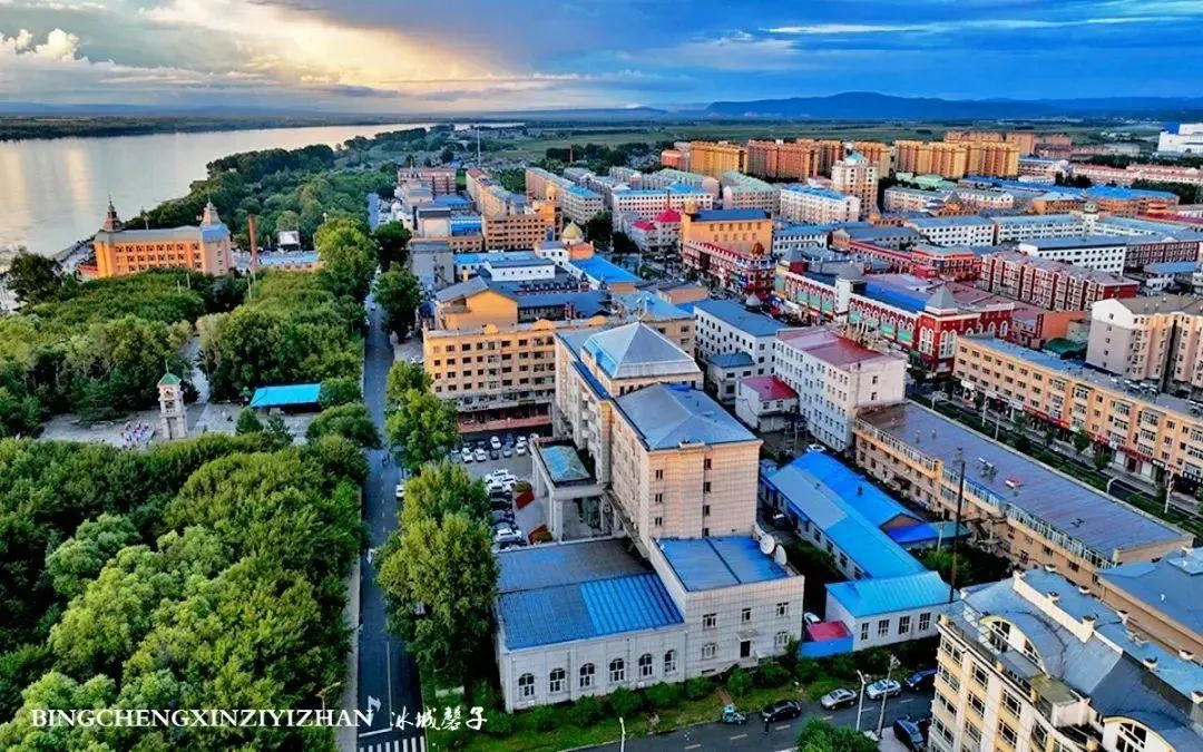 黑龙江恐龙之乡嘉荫县,中俄边境伊春市嘉荫县