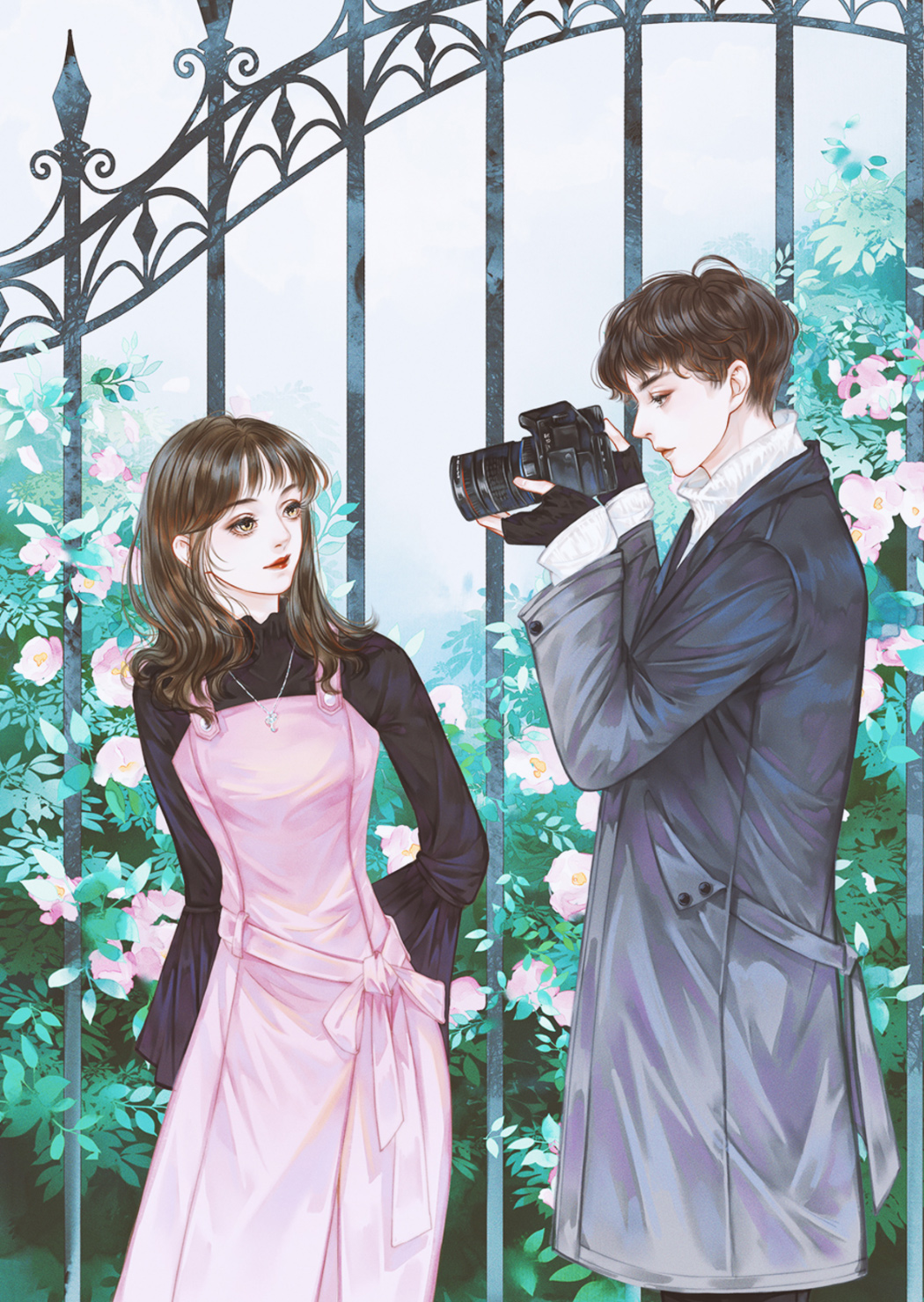 好甜呐,这位插画大大也太会了吧!缺情头的快来收藏啦