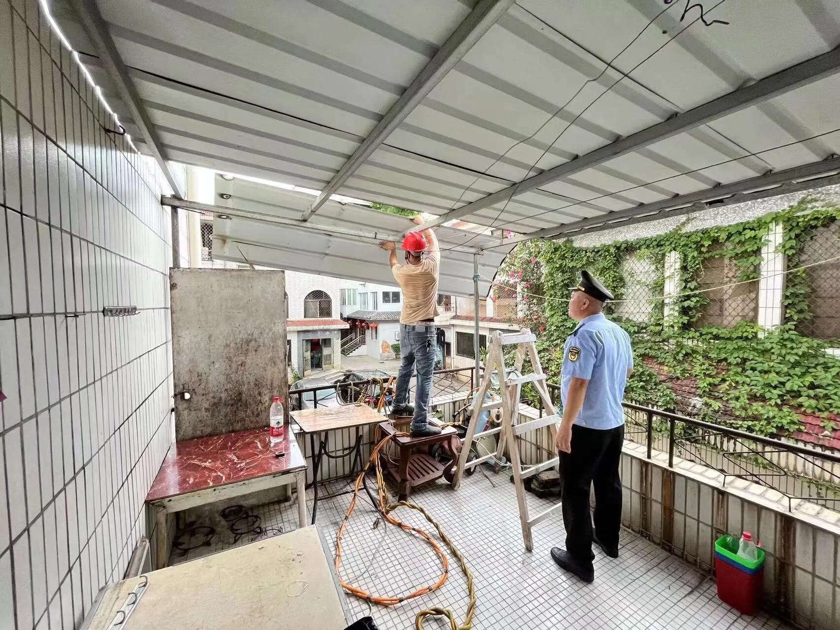 街道开展违建治理工作新闻,街道助力无违建创建争先创优