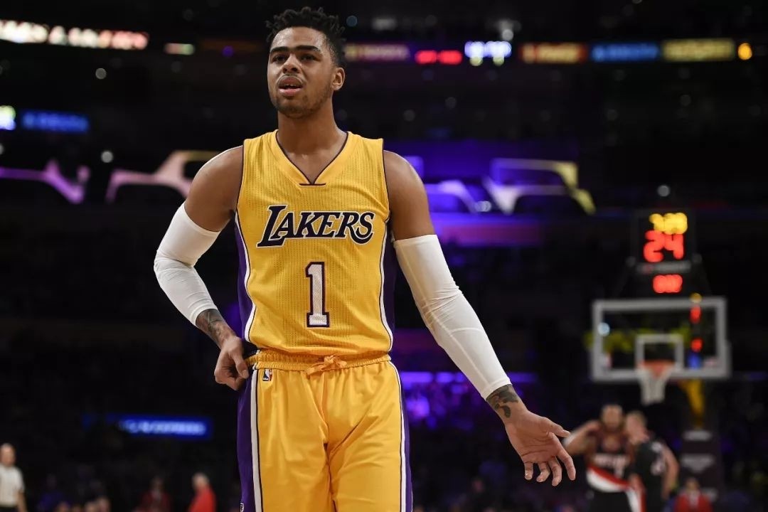 湖人近十年选中的最强新秀！兰德尔榜首无悬念，库兹马逆袭进前三