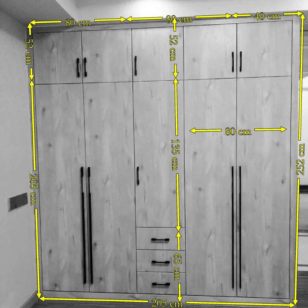 推拉门衣柜3米图纸,3门推拉门衣柜效果图大全2020款