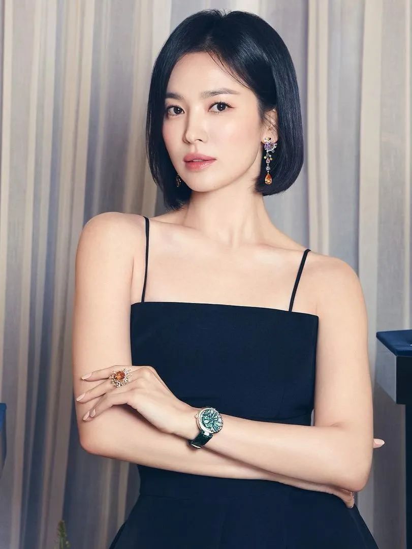 宋慧乔短发怎么打理好看又简单,宋慧乔同款短发适合方脸型