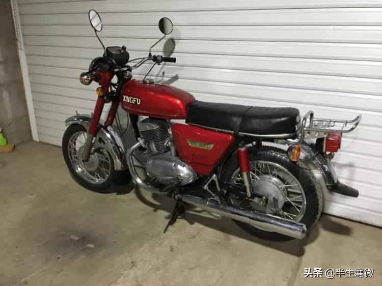 女骑军绿色幸福250摩托车,最早的幸福250摩托车