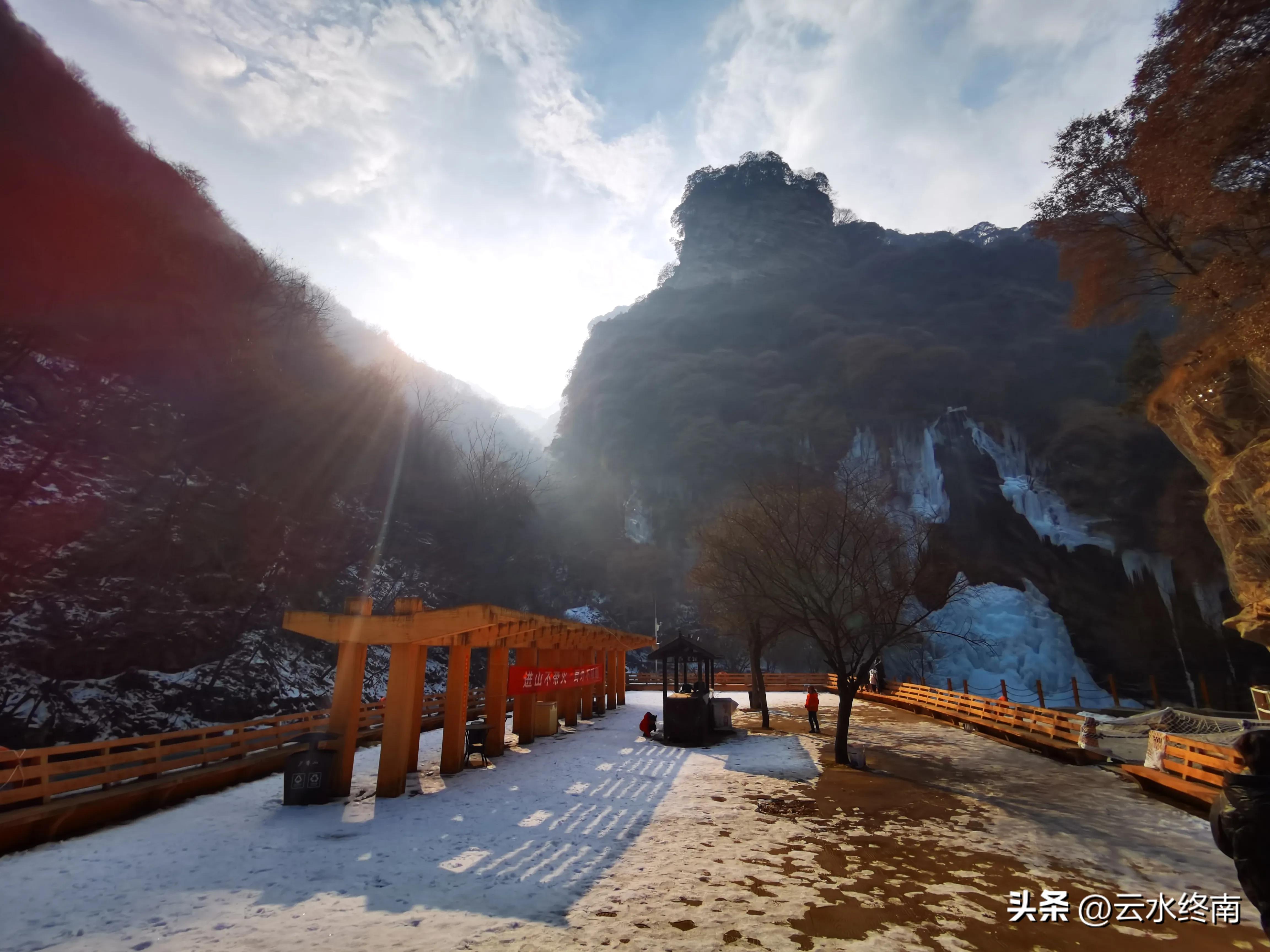 华山景区哪里看雪景最漂亮,华山二日游看日出日落攻略