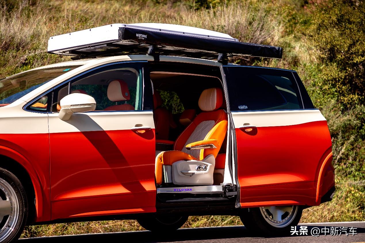 感受移动行宫试驾上汽大众威然,上汽大众威然夜晚效果