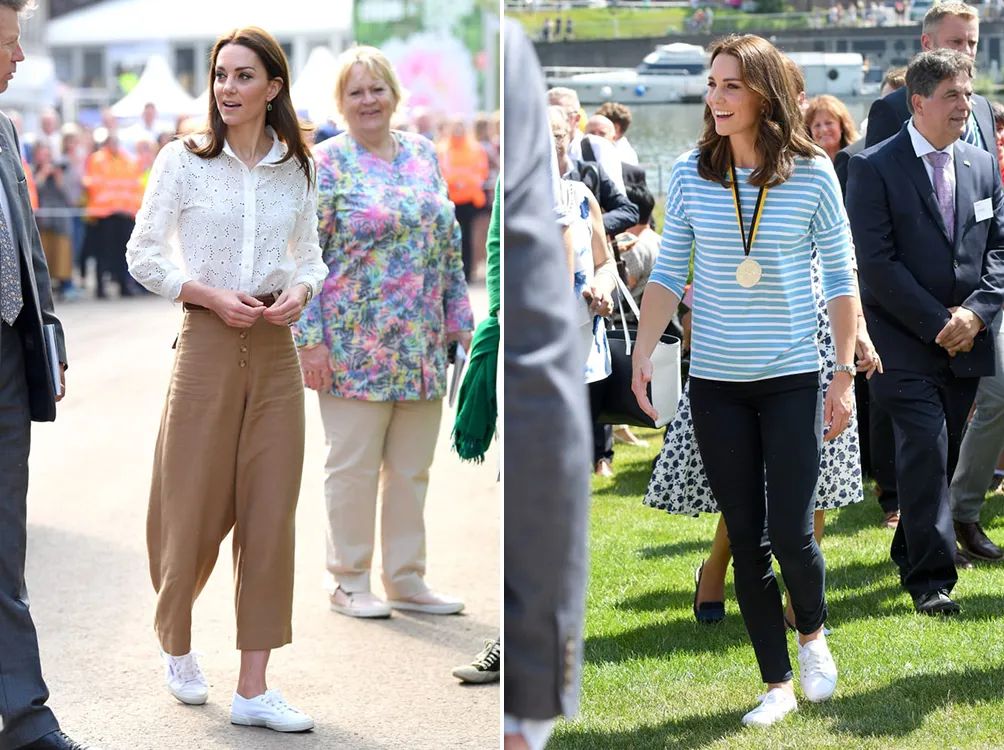 凯特运动装,凯特王妃运动穿搭