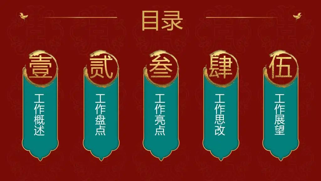 党政红色主题ppt模板免费,红色党政风ppt背景图