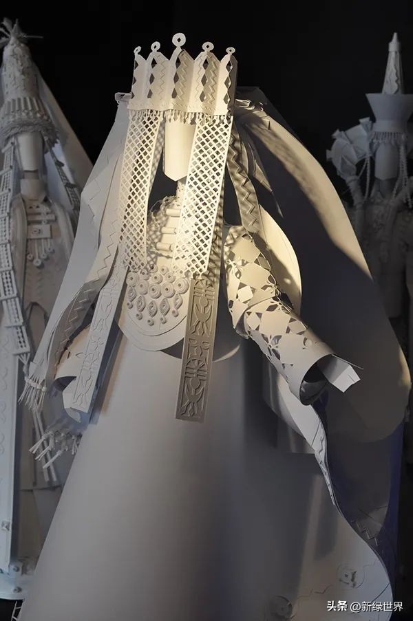 纸艺作品绘画,千变万化的纸艺术作品