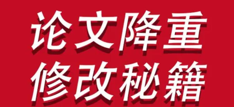 论文降重的方法与技巧学术,硕士论文降重技巧