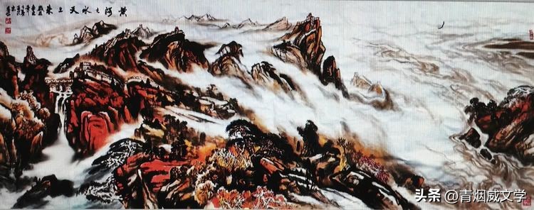 黄河颂绘画作品参赛作品,黄河颂油画作品欣赏