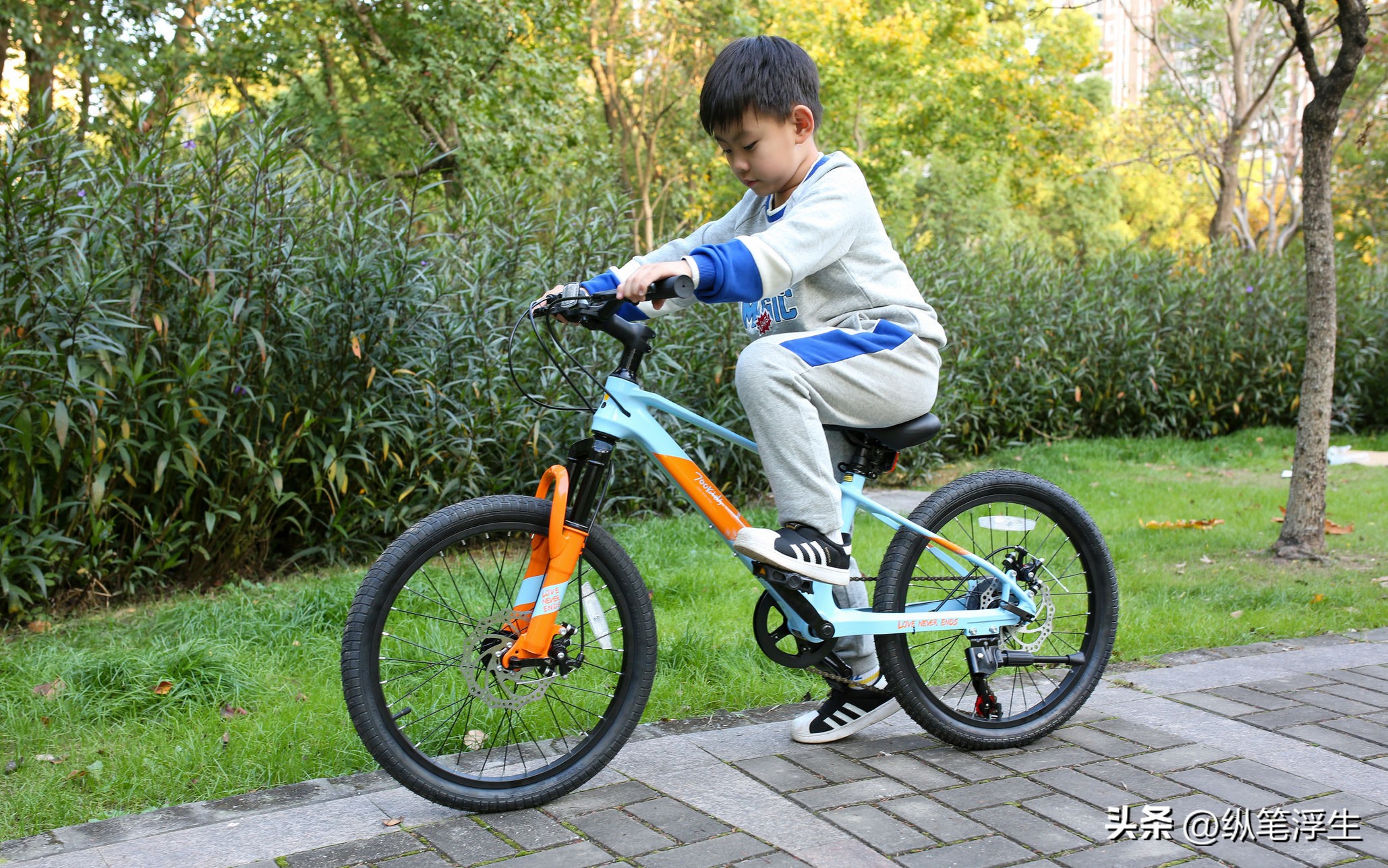 永久儿童自行车22寸单速测评,儿童越野自行车测评表