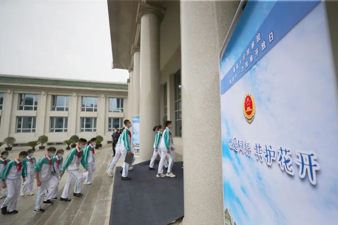 沉浸式体验法院零距离生动普法,零距离接触沉浸式体验