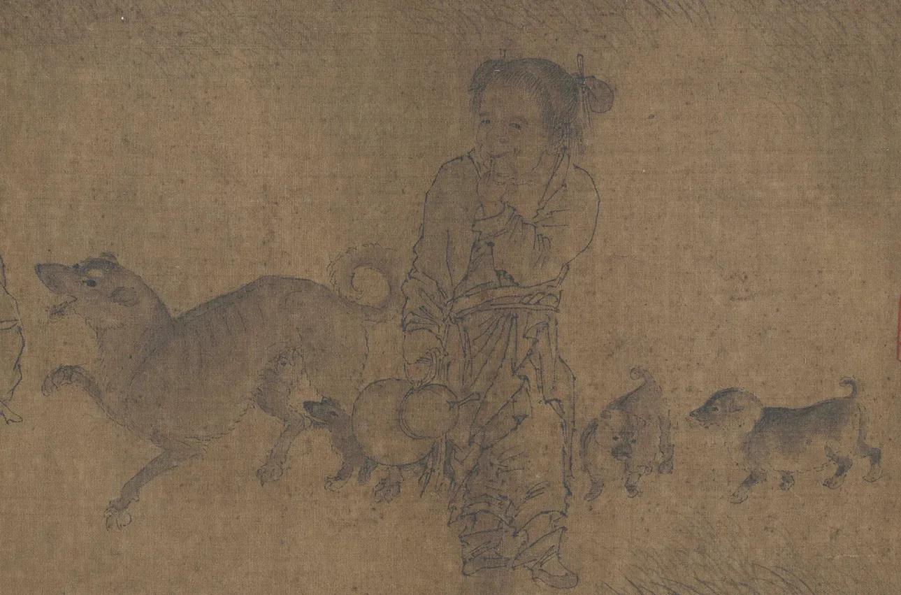 南宋李嵩货郎图怎么画,南宋李嵩画过很多货郎图