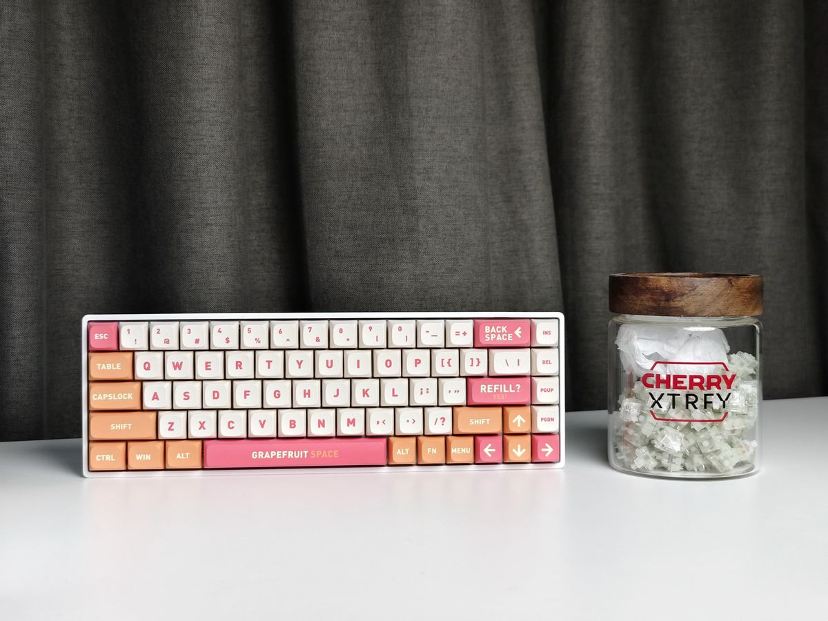 cherry1.0键盘测评青轴,cherry入门级机械键盘推荐哪款好