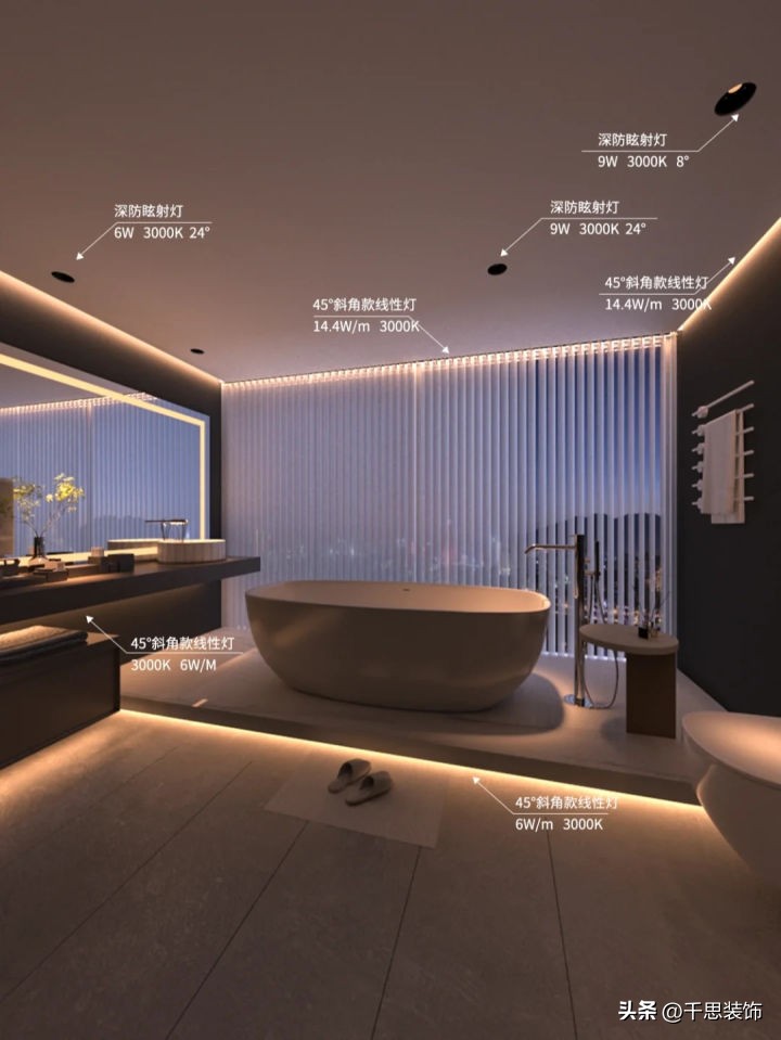 卫生间一般必备哪些灯,卫生间灯光不够装什么灯好