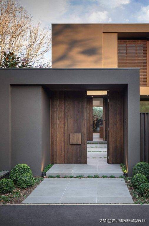 别墅庭院大门入口设计效果图,别墅庭院花园效果图大全集