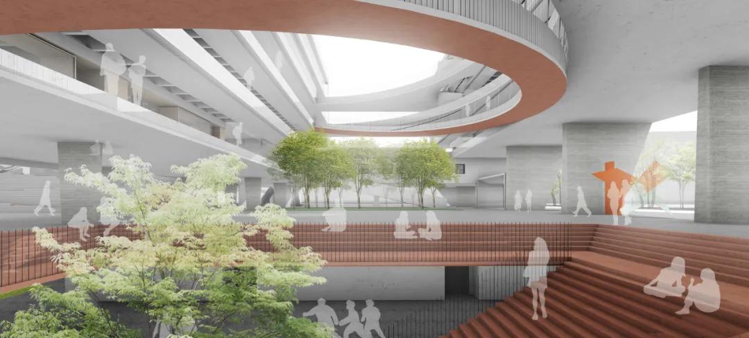 梅林中学改造方案,福田梅林中学改建