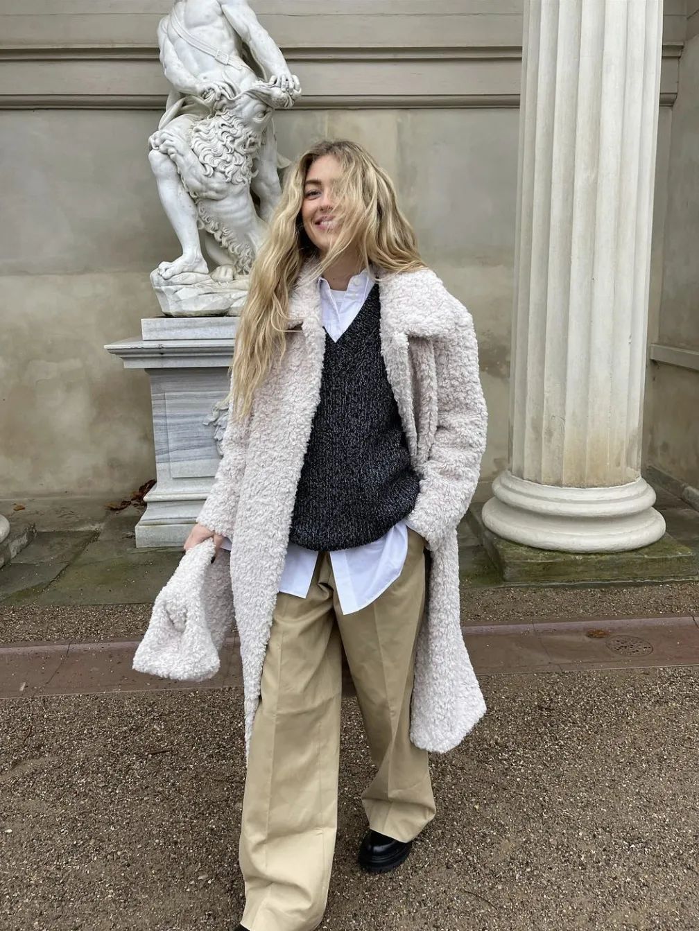 大毛毛的外套,大毛毛外套长款冬天