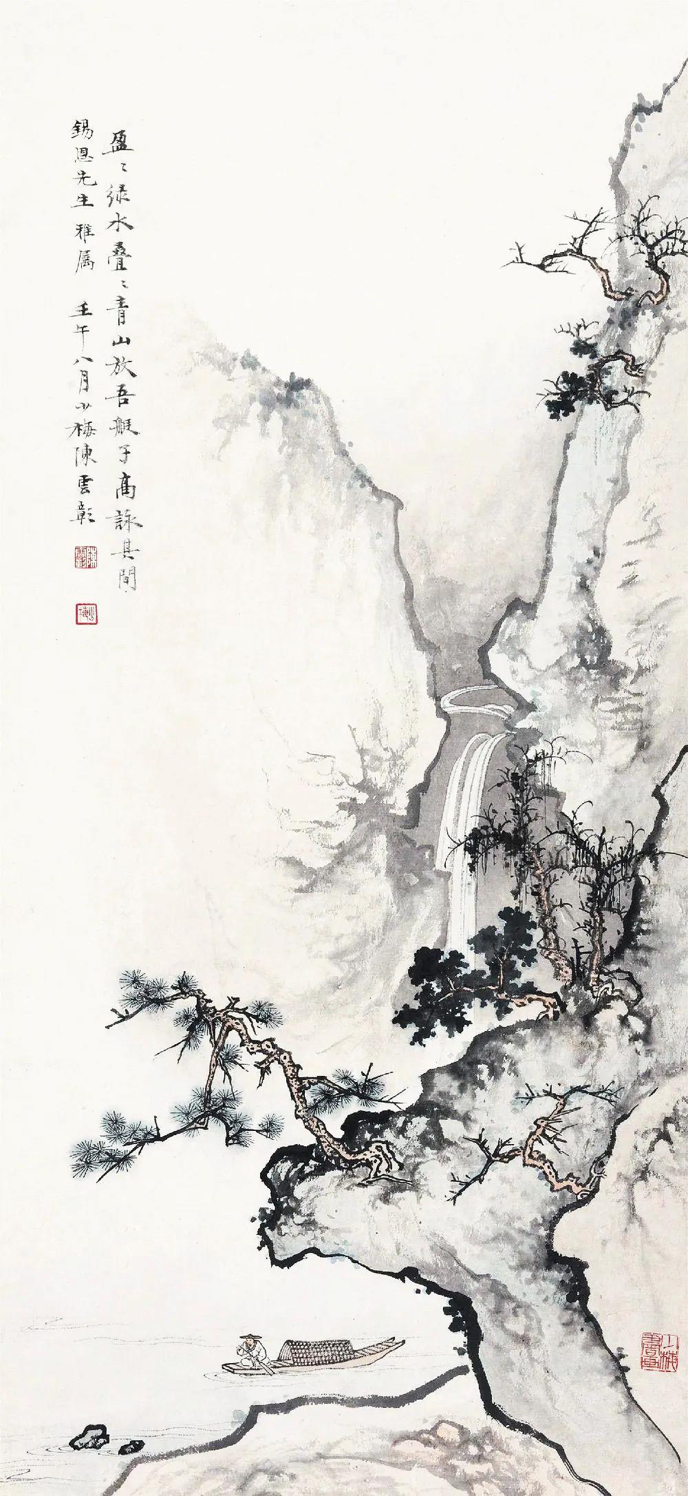 100幅顶级水墨山水,意境山水艺术欣赏