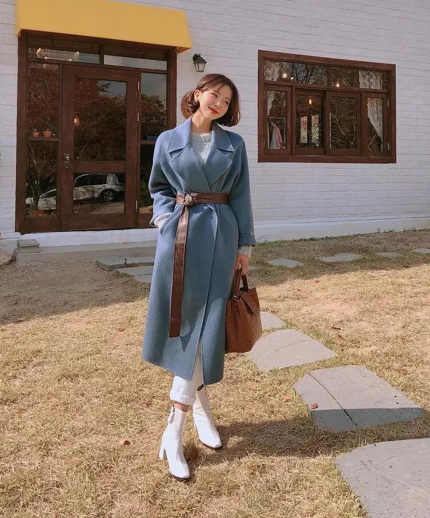 收藏大衣的方法和技巧,大衣穿搭150显高显气质