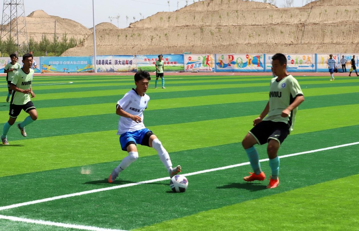 甘肃大学生运动会足球赛况,甘肃省第五届大学生运动会足球