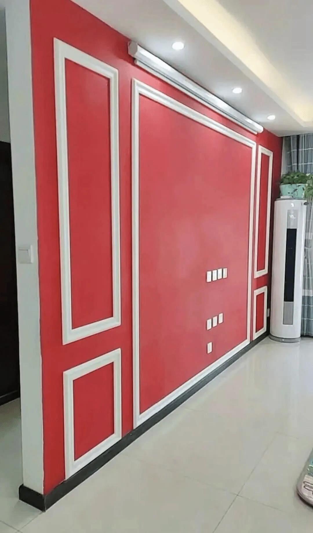 沙发背景墙简单大方好看,30款最新背景墙设计