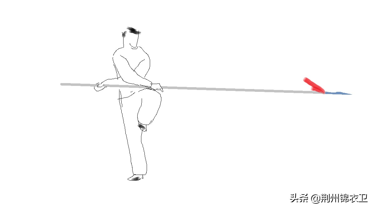 中国传统武术兵器,逆水寒长枪功法