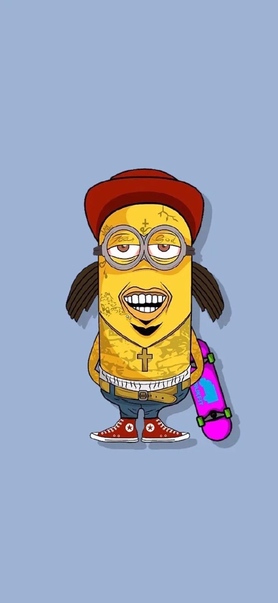 壁纸超清4k手机壁纸小黄人,手机壁纸小黄人