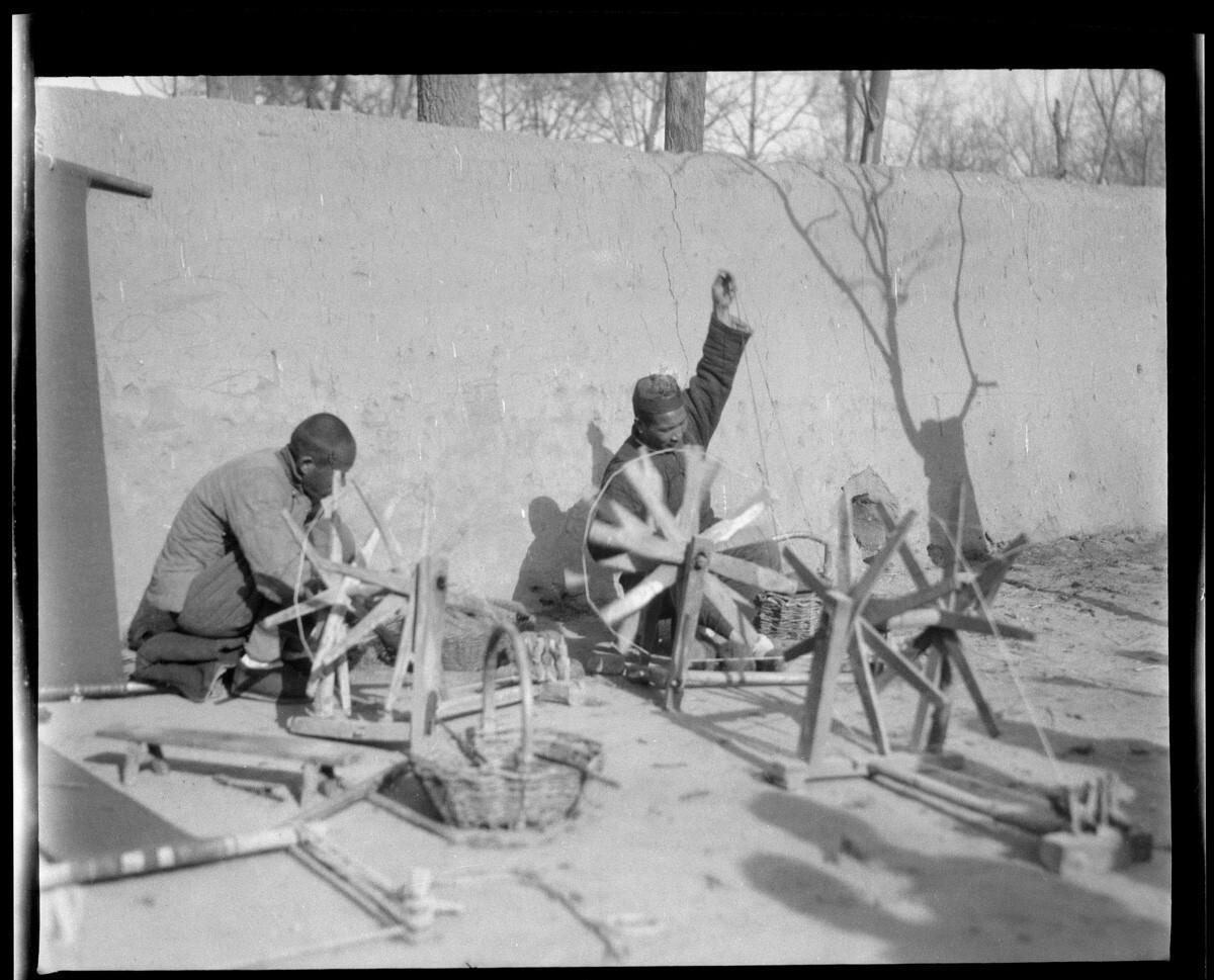 清朝北京街道泥泞,清末的北京雪景