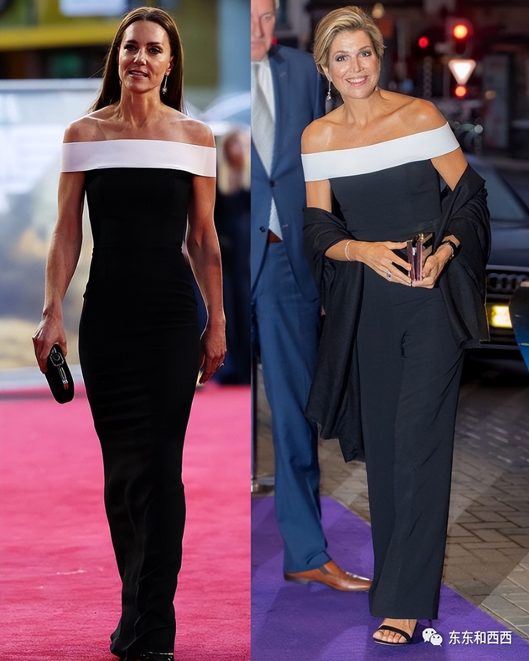 凯特王妃和玛丽王妃撞衫,凯特王妃瘦成纸片人