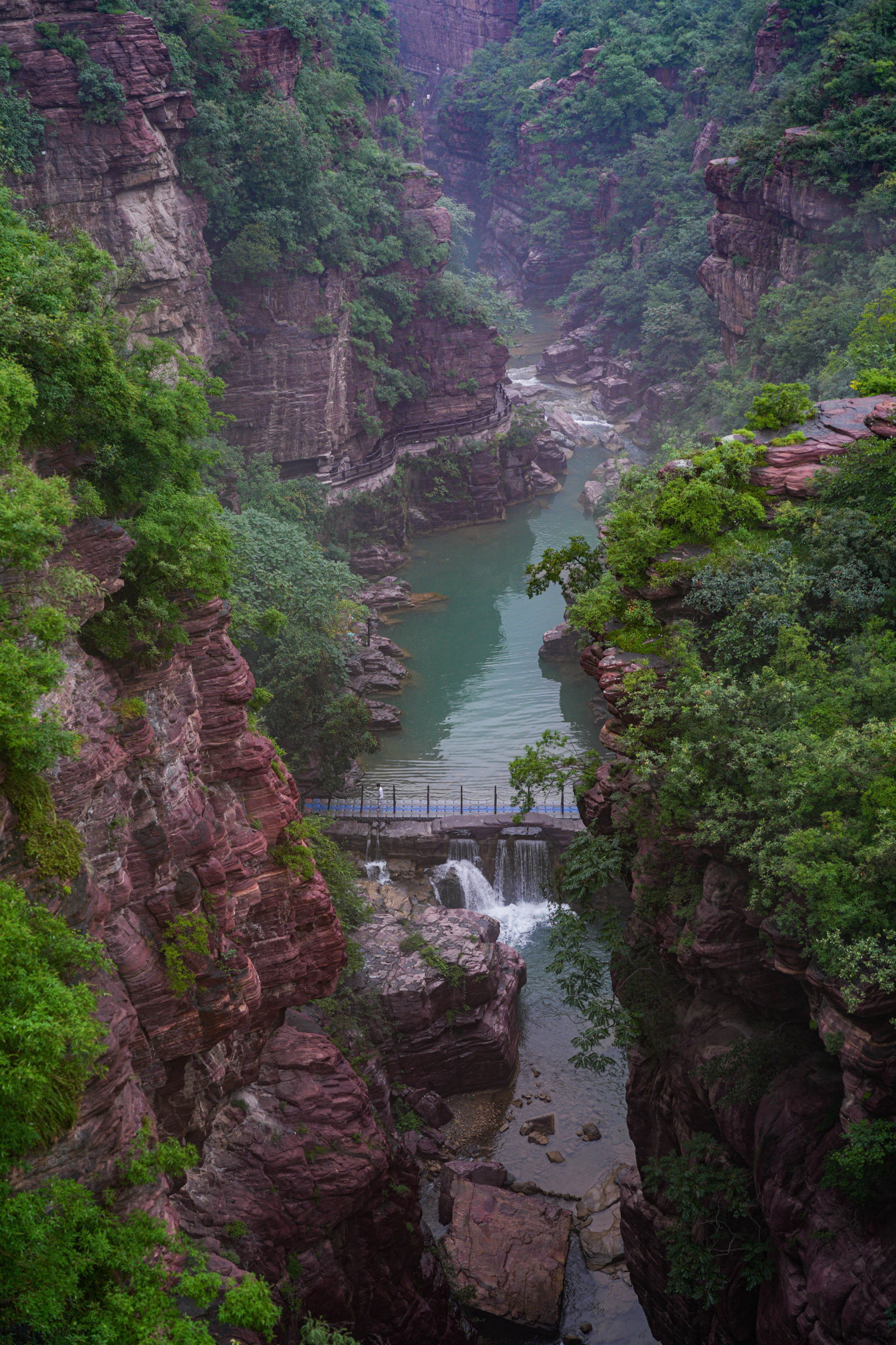 河南焦作一日游最佳路线图,河南焦作云台山游记
