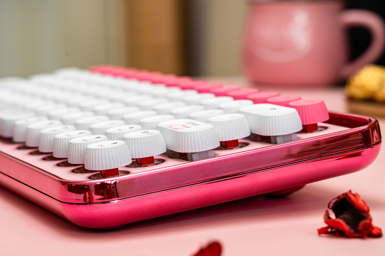 雷柏ralemopre5新春版机械键盘,雷柏ralemopre5圣诞定制版