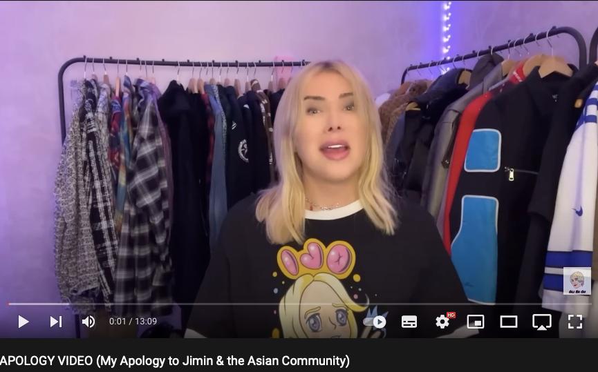 疯狂整容的网红,美国白人网红整成韩国人