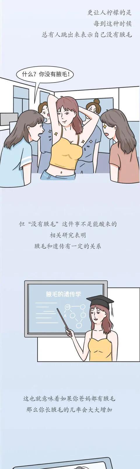 女生腋毛多原因,女生腋毛多是什么原因造成的
