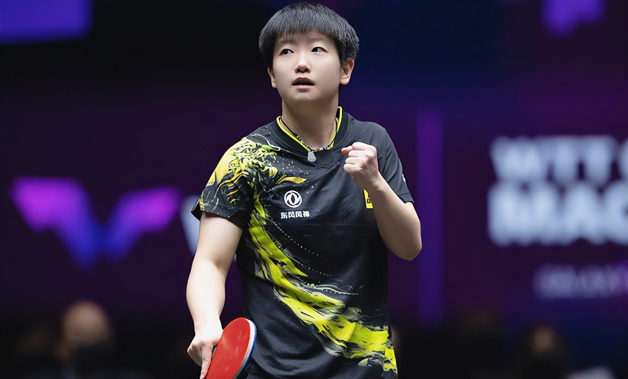 孙颖莎对徐孝元世乒赛打脸解说,孙颖莎庆祝王楚钦夺冠