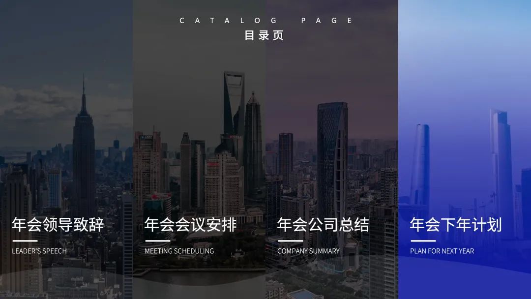 什么样的ppt架构清晰,ppt目录页设计参考