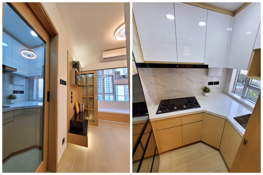 香港蜗居30平米一家三口穷开心,香港一家三口蜗居30平