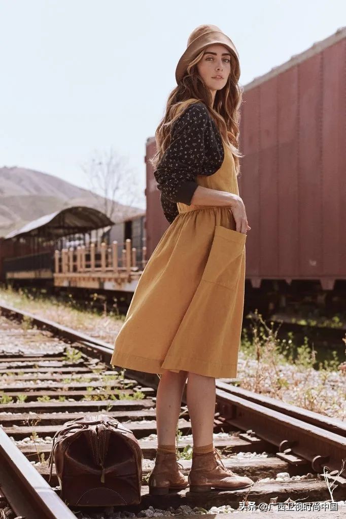 夏日穿搭森女系,森系慵懒风夏季